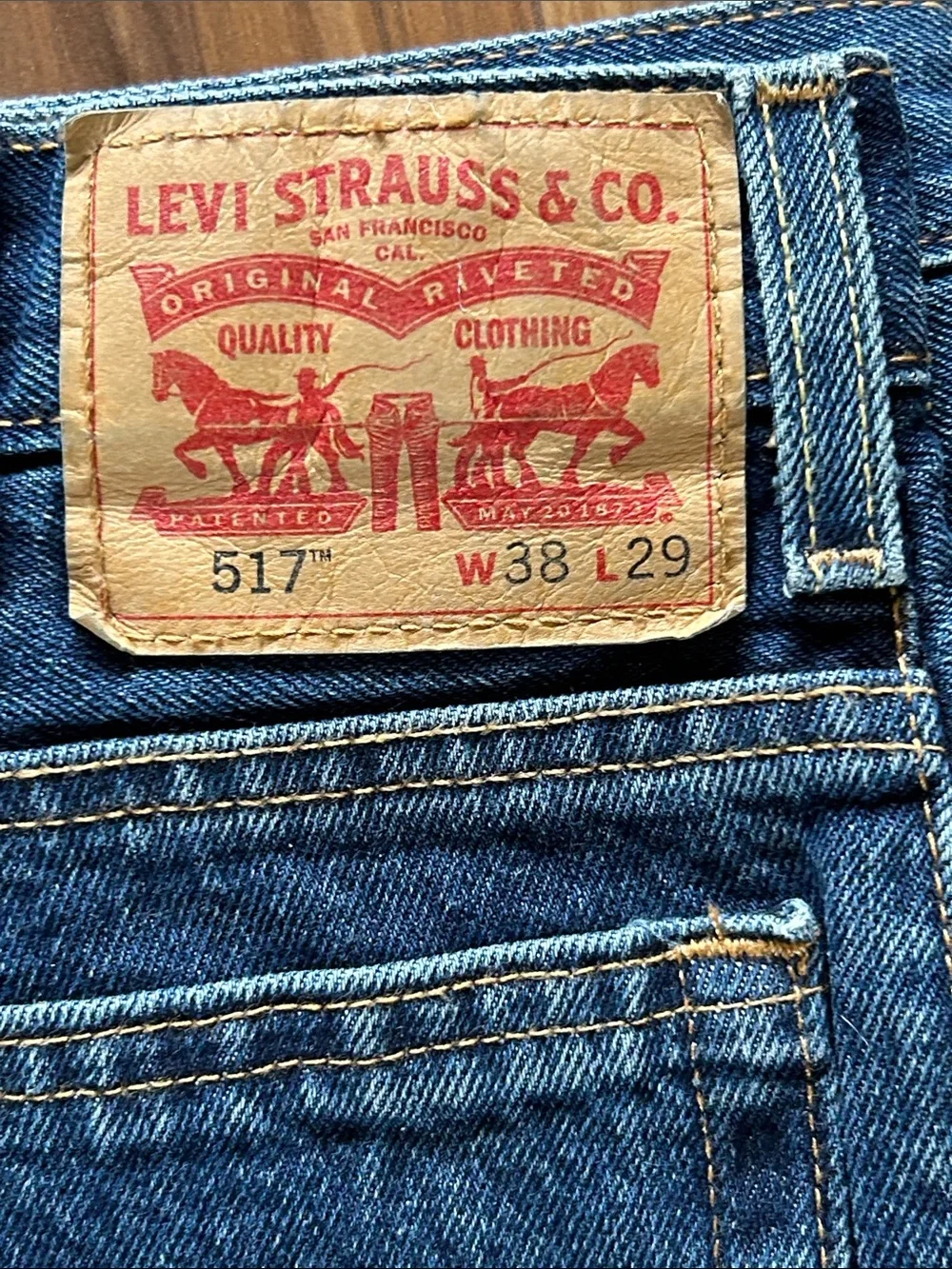 Levi's Men's 517 Bootcut Jeans 38 X 29